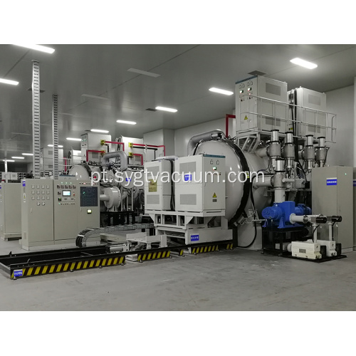 Forno de desidroxilação de quartzo a vácuo